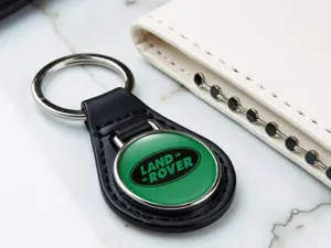 Land Rover Portachiavi In Pelle Sintetica Alta Gamma Su Misura
